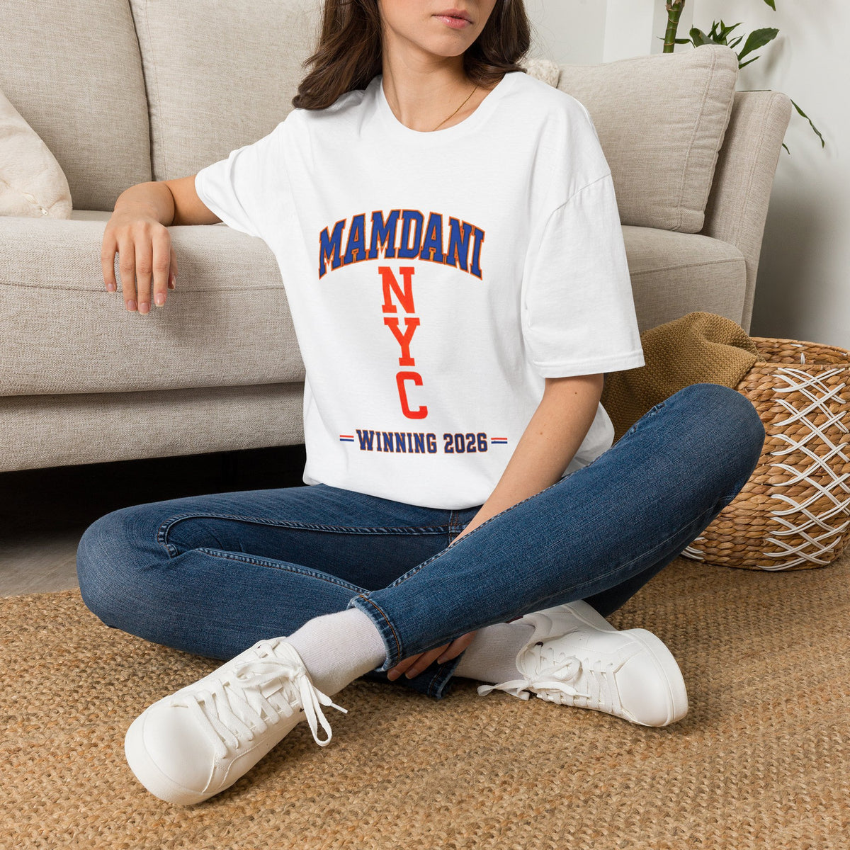 Mamdani 2026 knicks winning NYT-Shirt — Vintage Collegiate NYC Graphic ...